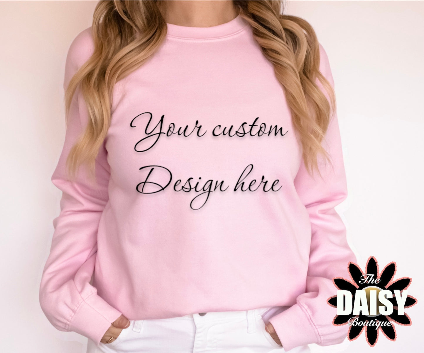 Custom crewneck sweater